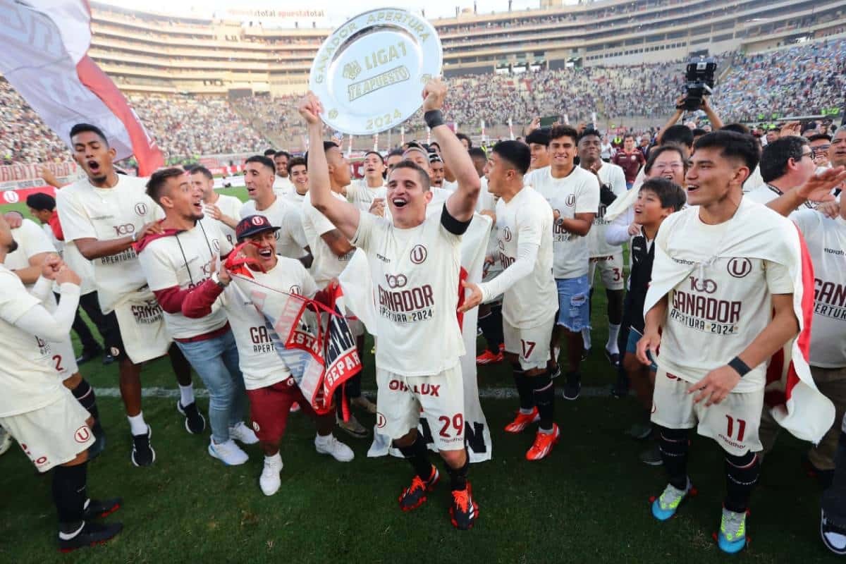 Universitario, ganador del Torneo Apertura 2024
