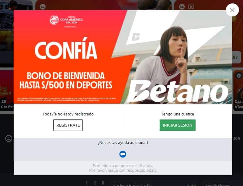 betano promocion bienvenida