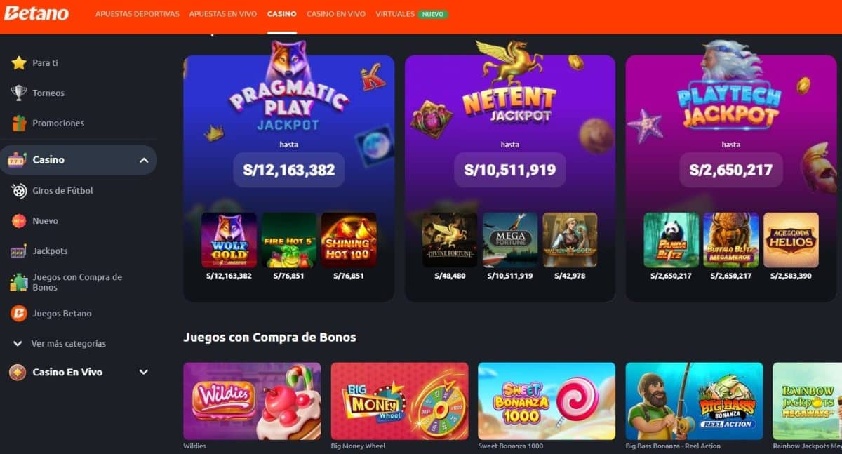 casino betano peru