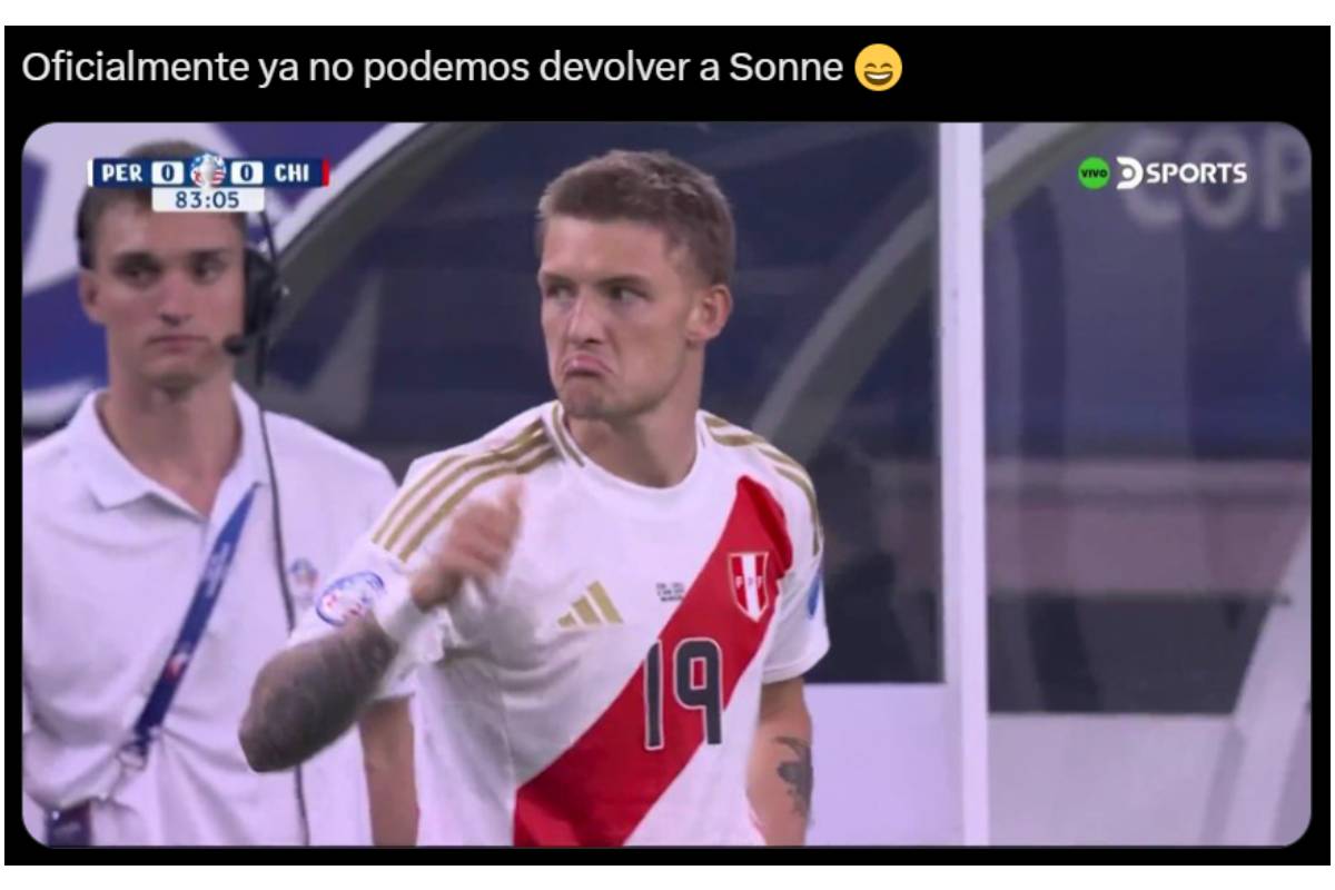 Oliver Sonne debutó con la Selección Peruana - Copa América