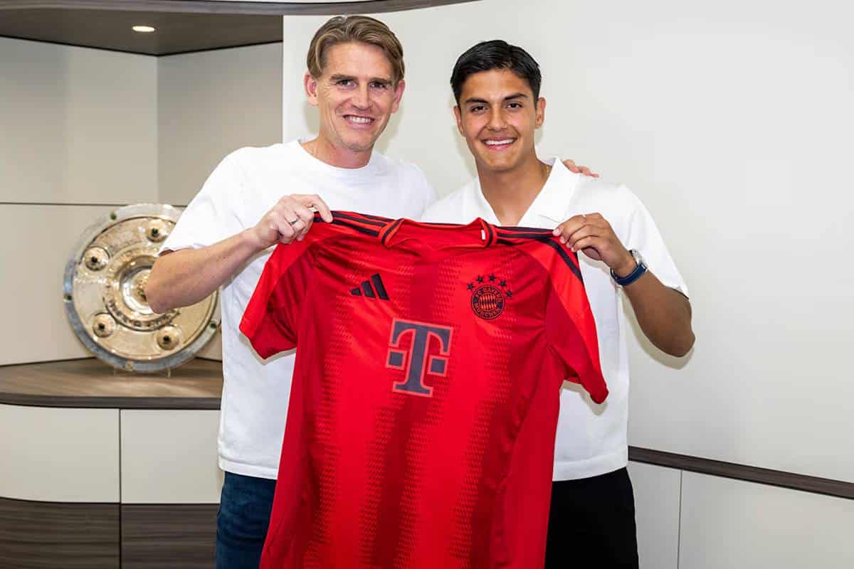 Matteo Pérez Vinlöf extendió su contrato con Bayern Múnich