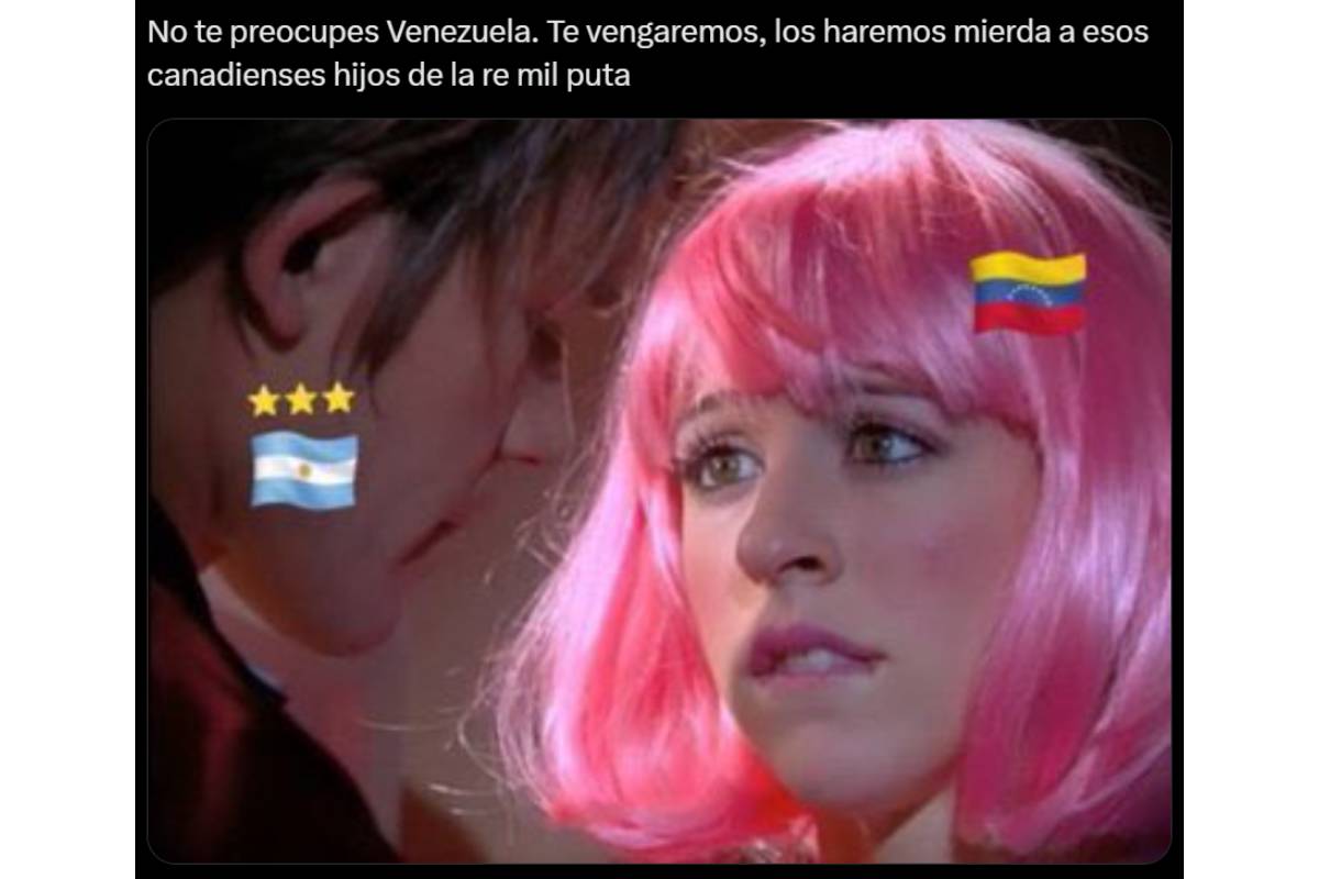 Los memes de Venezuela vs. Canadá