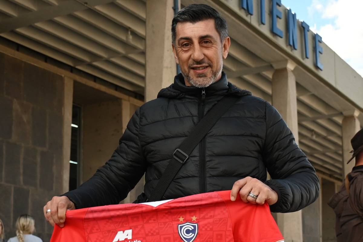 Cristian Díaz llegó este lunes a la ciudad imperial