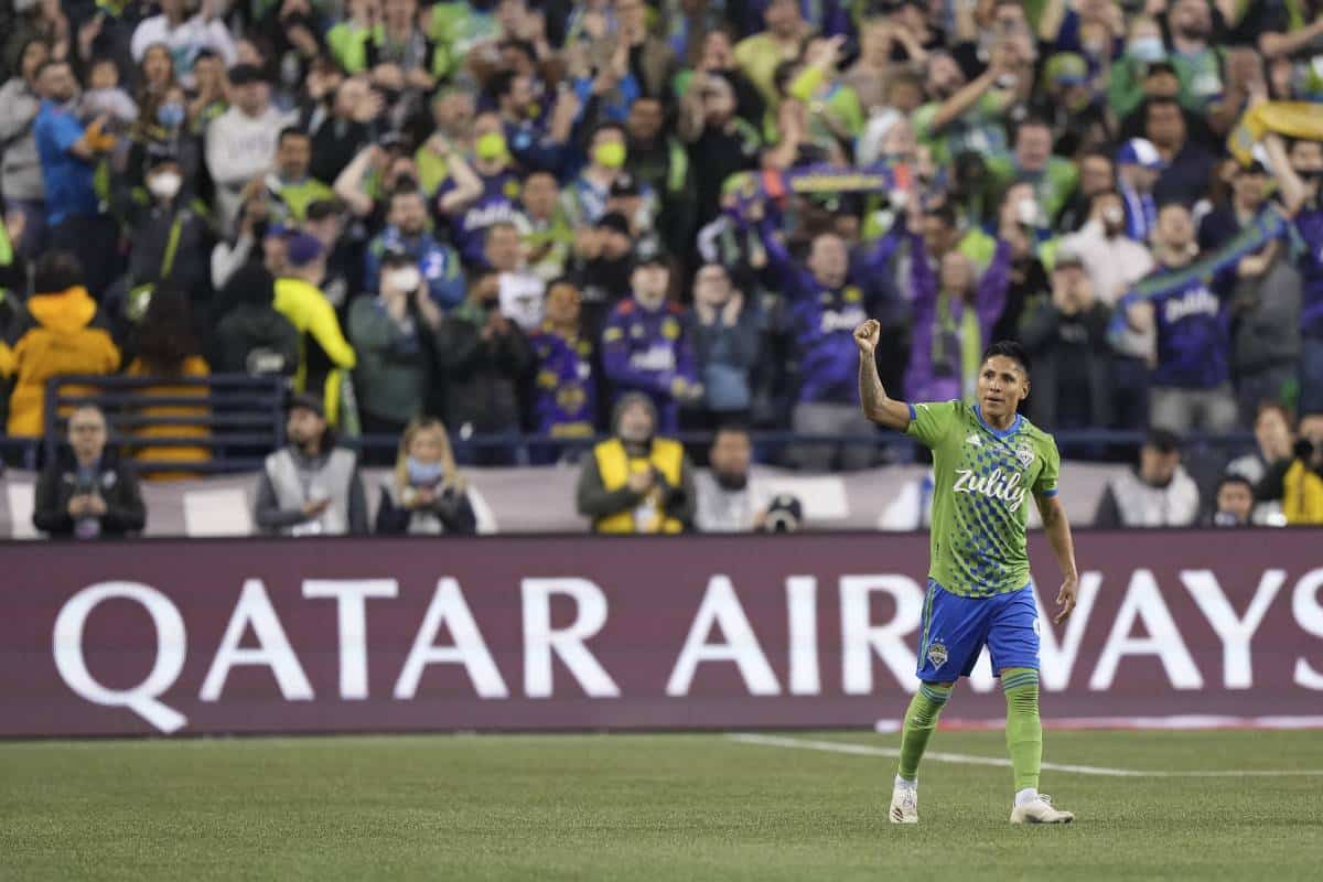 Raúl Ruidíaz pertenece actualmente a Seattle Sounders