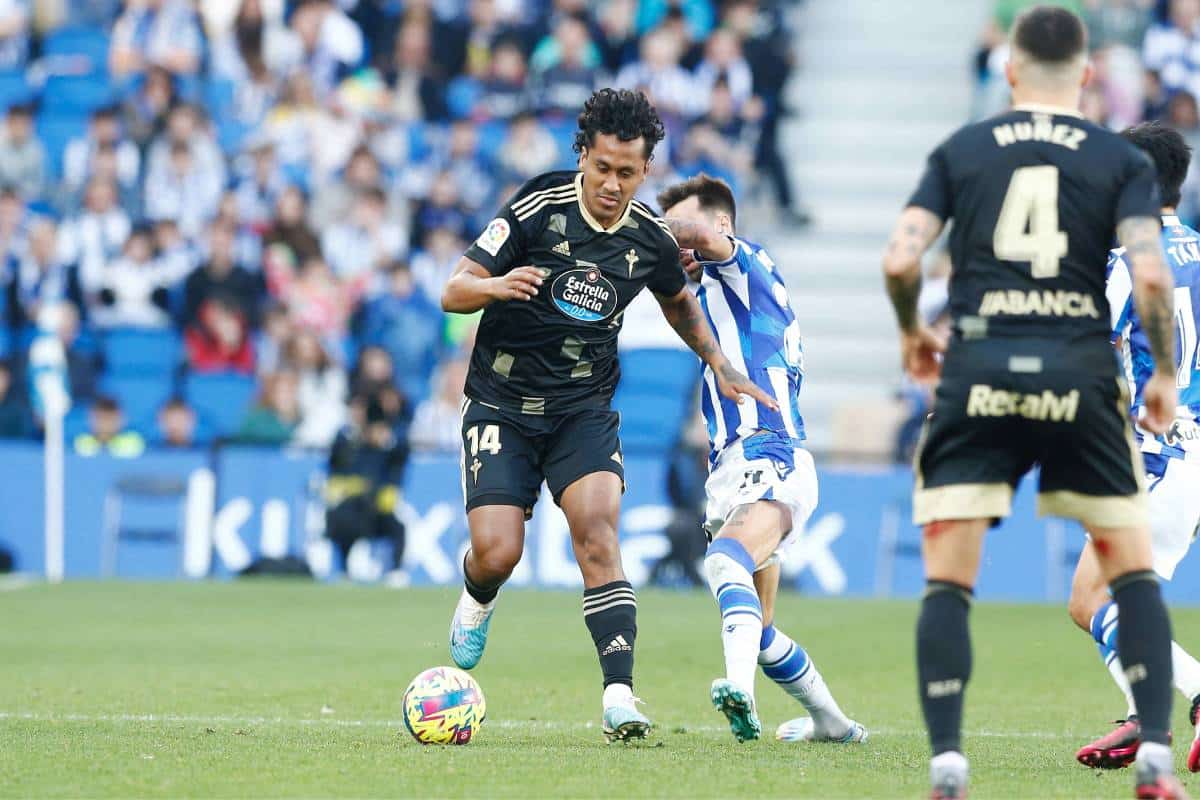 Renato Tapia fue un habitual titular en su paso por Celta de Vigo