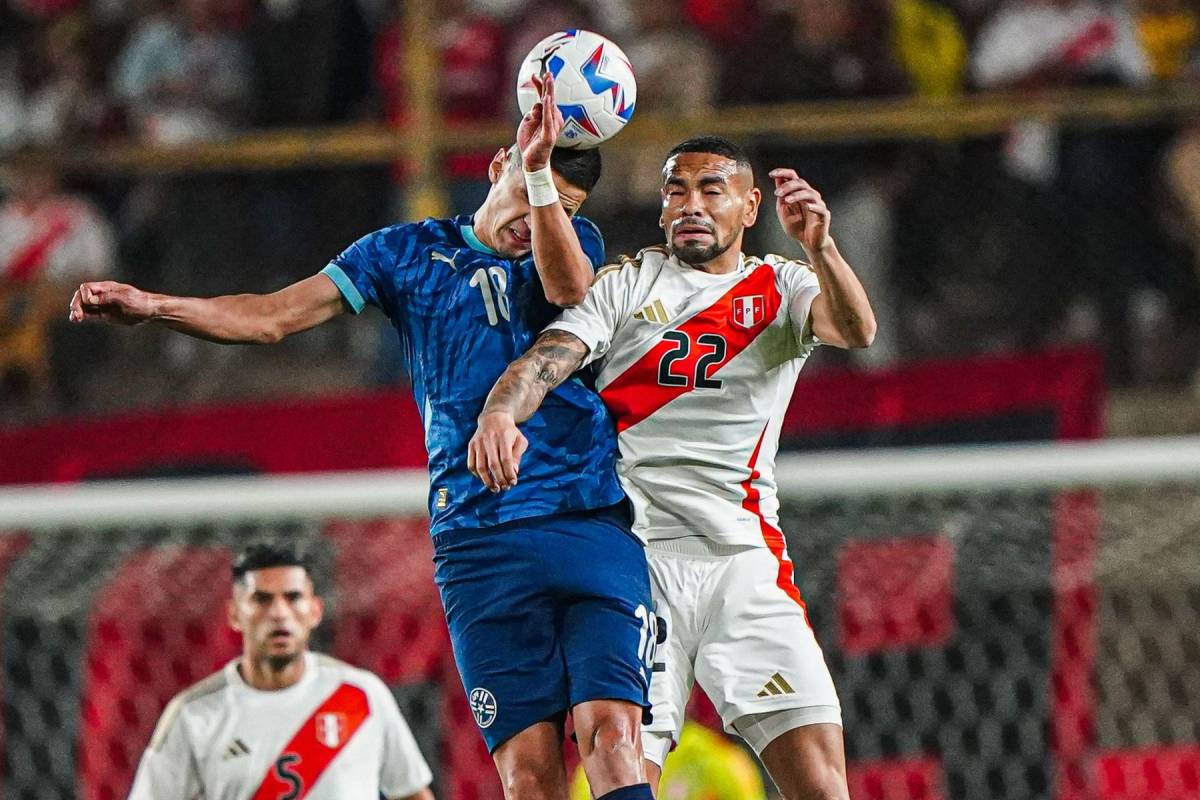 Perú y Paraguay pelean palmo a palmo su clasificación al Mundial 2026