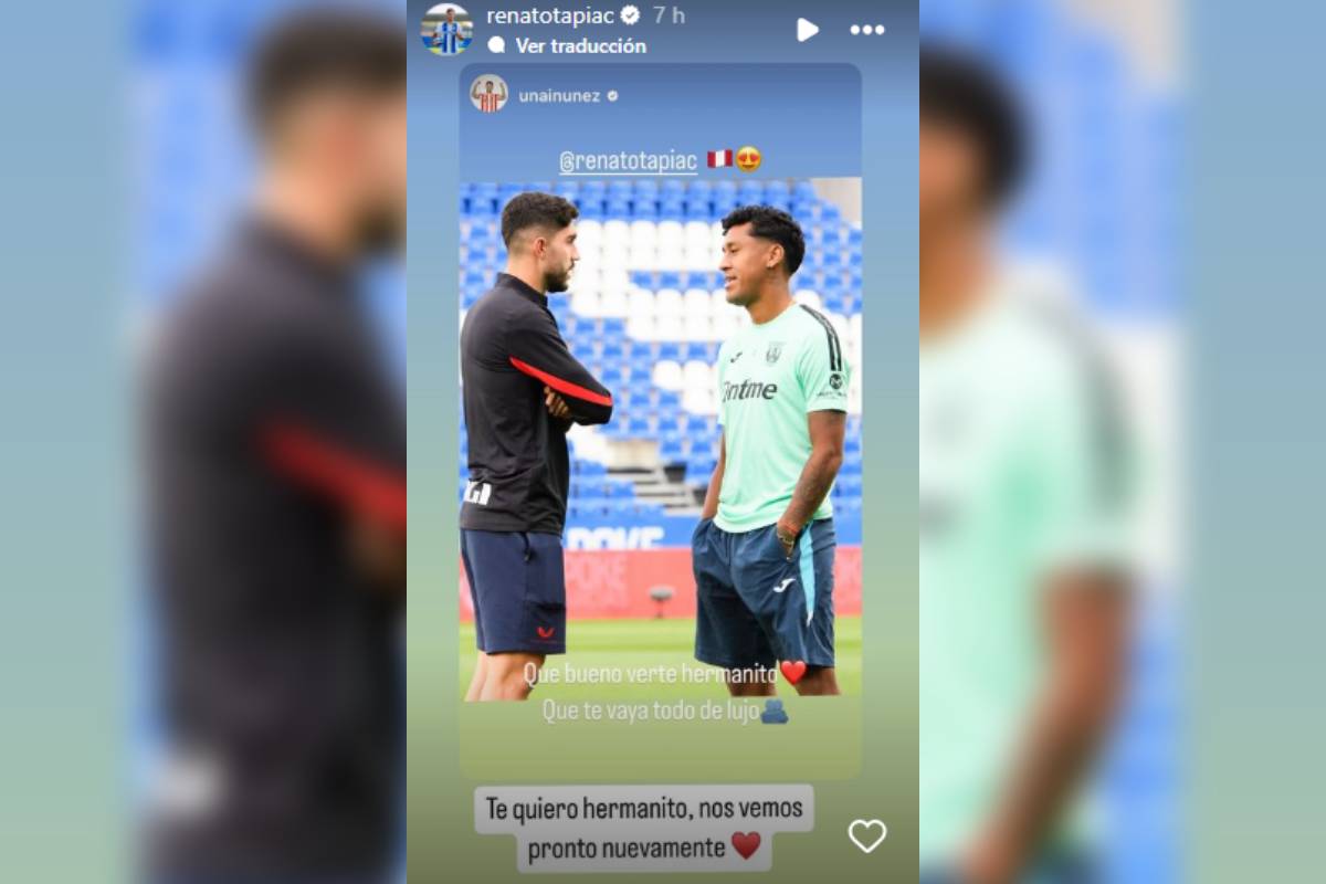 Renato Tapia y Unai Núñez se enfrentarán por LaLiga el fin de semana.