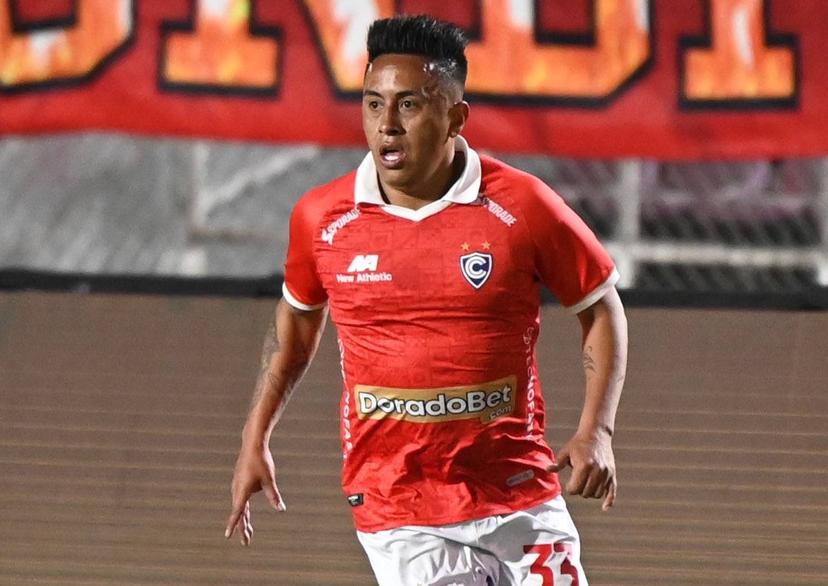 Christian Cueva fichó por Cienciano la segunda parte de la temporada.
