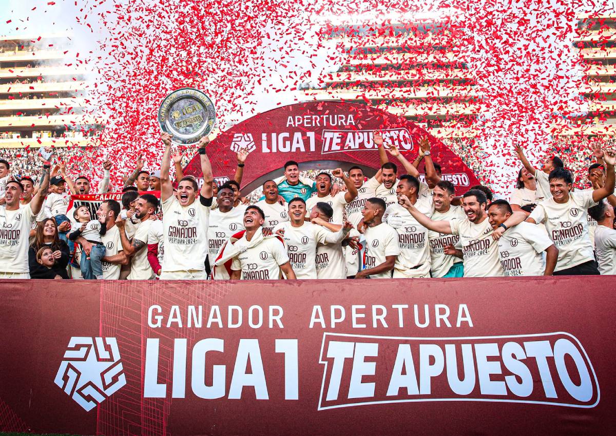 Universitario se coronó campeón del Torneo Apertura 2024.