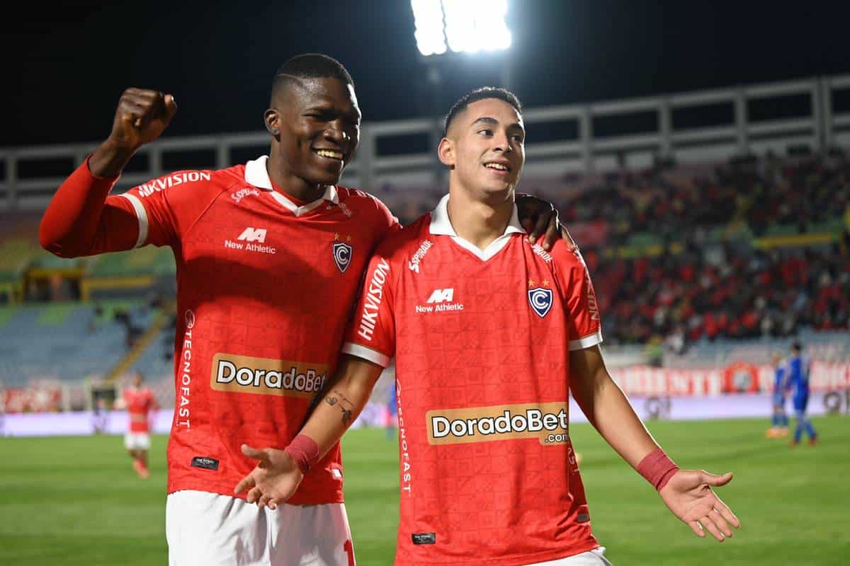 Didier La Torre lleva dos goles con Cienciano en el 2024.