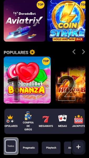 juegos de casino doradobet