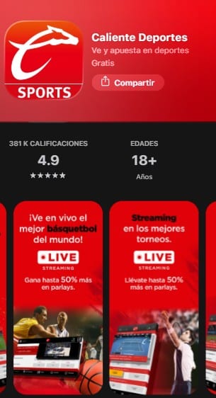 app caliente