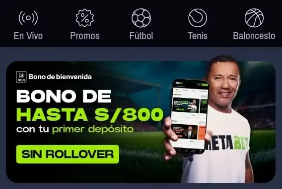 Bono de bienvenida de Retabet