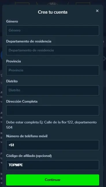 registro stake peru