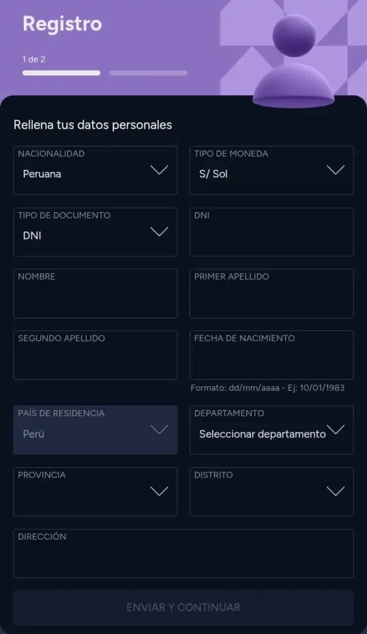 registro en retabet
