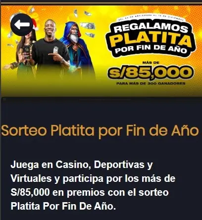 doradobet sorteo platita por fin de año